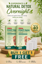 Navveda Premium Natural Detox Foot Patches (Pack of 40) BUY 1 GET 1 FREE