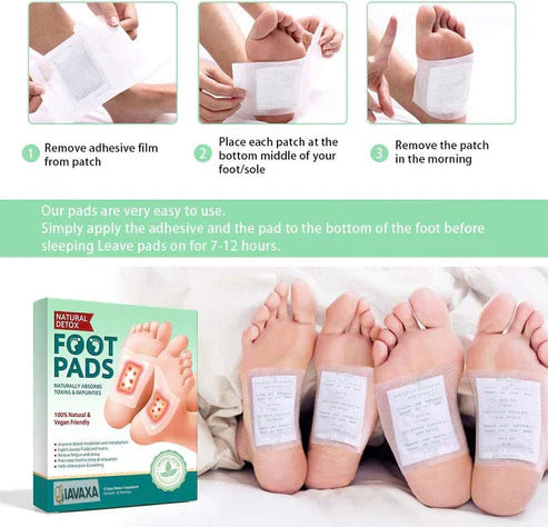 Navveda Premium Natural Detox Foot Patches (Pack of 40) BUY 1 GET 1 FREE