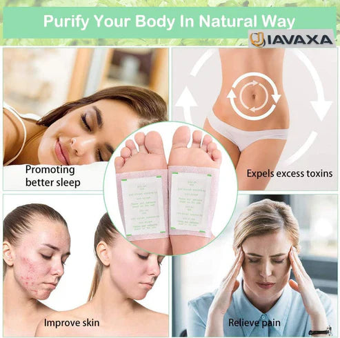 Navveda Premium Natural Detox Foot Patches (Pack of 40) BUY 1 GET 1 FREE