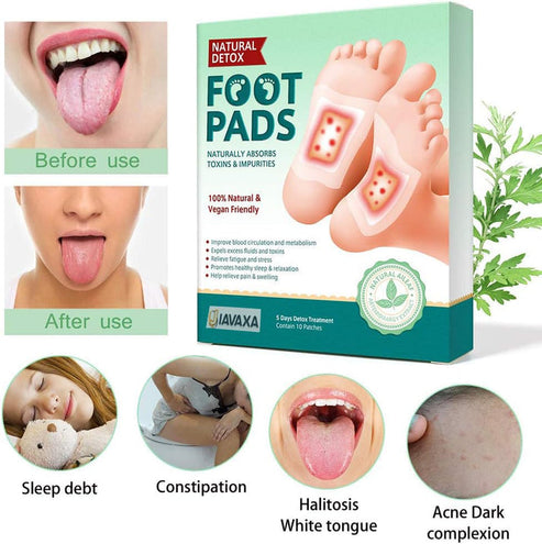 Navveda Premium Natural Detox Foot Patches (Pack of 40) BUY 1 GET 1 FREE