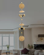 6 Bell House Decorative Hanging Wind Chimes for Home Positive Energy