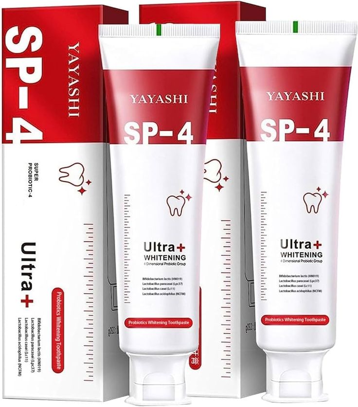 SP-4 probiotic Natural whitening toothpaste (BUY 1 GET 1 FREE)