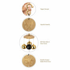6 Bell House Decorative Hanging Wind Chimes for Home Positive Energy