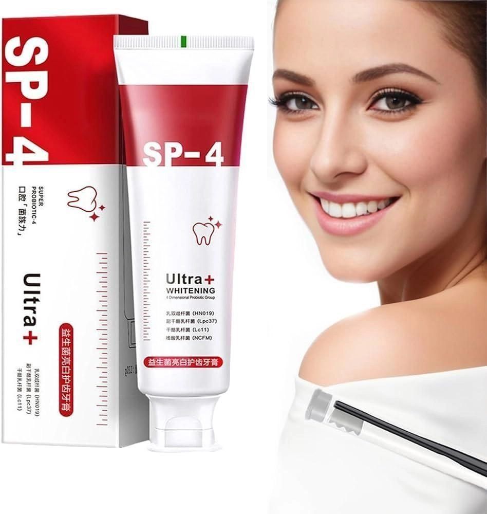 SP-4 probiotic Natural whitening toothpaste (BUY 1 GET 1 FREE)