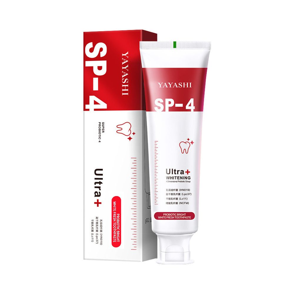 SP-4 probiotic Natural whitening toothpaste (BUY 1 GET 1 FREE)